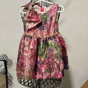 Floral multi color dress